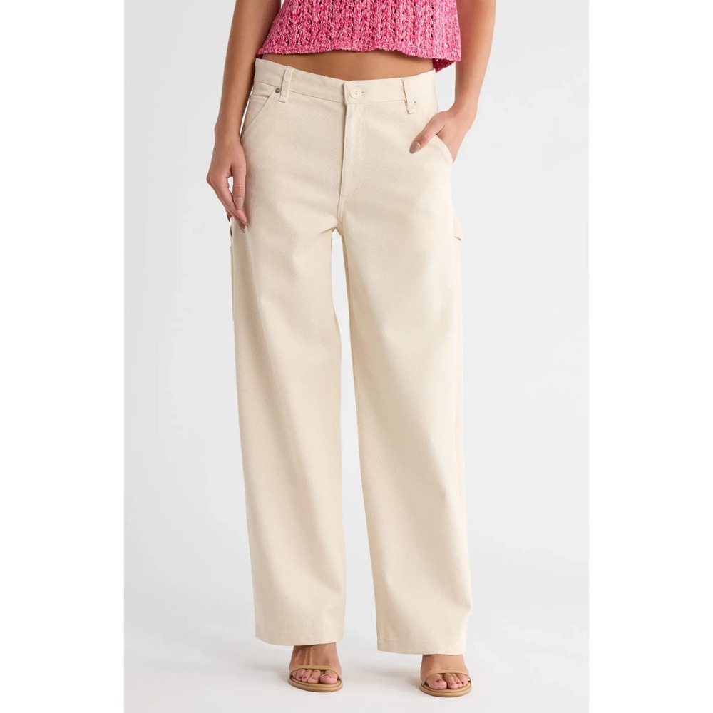 NWT Rag & Bone Stella Carpenter Pants Size 26 Straight Leg Hammer Loop Utility